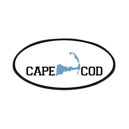 CafePress Cape Cod MA Map Design Patches 4