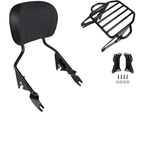 Dossier moto avec porte-bagages arrière anti-fatigue pour Ultra et Electra 2014-2023
