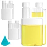 Débit réglable : grâce au flacon doseur à double col réglable en pehd, vous pouvez réguler le débit du liquide selon vos besoins. Cela permet un dosage ciblé et réduit le risque de déversements. La semi-transparence permet une visibilité claire du contenu.