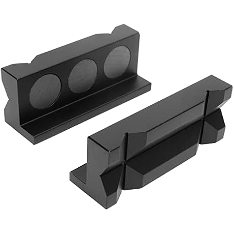 2 Uds. Almohadillas de Mordazas de Tornillo de Banco de Aluminio Cover