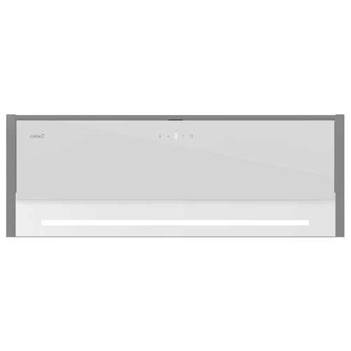 TENGA 900 XGWH - Dunstabzugshaube für die Küche - Einbauausführung - 135 W Motor - Energieklasse A+ - 6 Absaugstufen - Touch Control Bedienfeld - Ausführung in Edelstahl - Cata