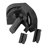 QUXVUIS Kompakter und tragbarer Hochleistungs Bohrerschärfer für die Metallbearbeitung, geeignet zum Schleifen und Schärfen von Bohrern, formstabil und vielseitig einsetzbar, Schwarz