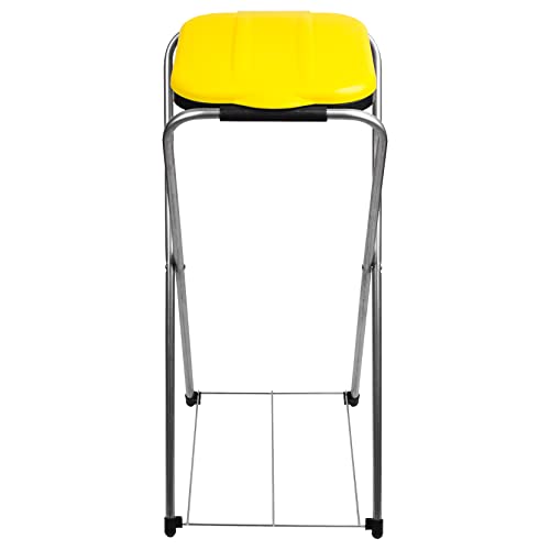 Müllsackständer BigDean EasyFix Gelb 120L Müllbeutelhalter