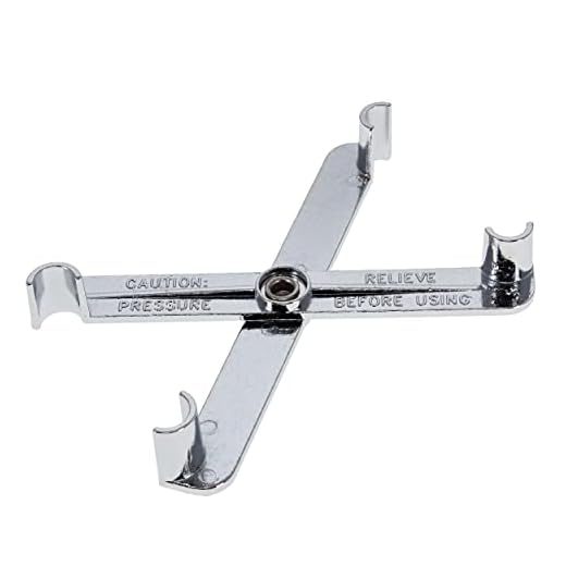 ABN Fuel Line Disconnect Scissor Tool for 5/16in and 3/8in Vehicle Fuel Lin Compatible with GM, Ford, Mazda
