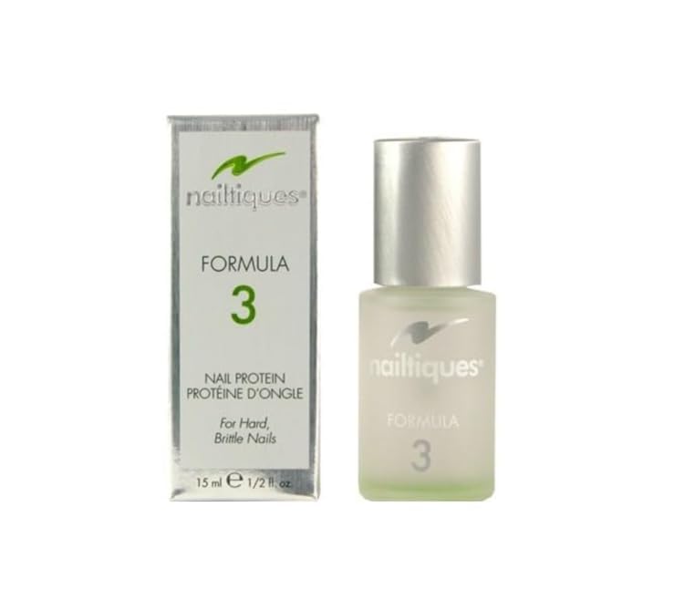Nailtiques Formula #3 para unhas naturalmente duras, 15 mL