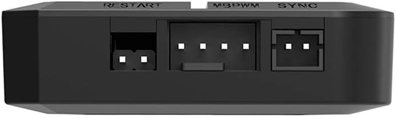 lateral view of the Aigo DarkFlash RC2-PWM Controller showing control input ports