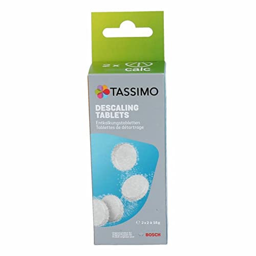LUTH Premium Profi Parts Pastillas descalcificadoras compatibles con Bosch 00311909 para cafetera TASSIMO (4 unidades)