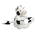 HuggleHounds Plush Corduroy Durable Barnyard Knotties, Small
