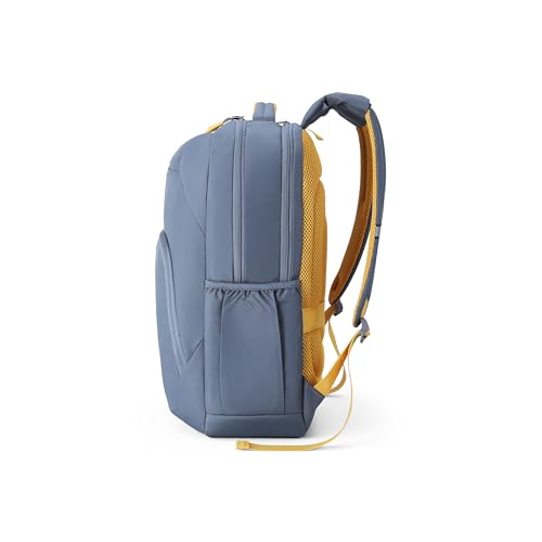 Image of American Tourister Brett 4.0 | 32.5 Ltrs | 2 Compartments | Bottle Pocket | Ergonomic Padded Back Panel & Shoulder Straps | Laptop Backpack | 1 Year International Warranty | Graphite