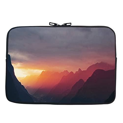 Image of TheSkinMantra Chain Laptop Sleeve Bag Compatible with Laptop /Macbooks /Chrombook /Notebook /Zbook (14.1 Inch [Chain], Sunset)