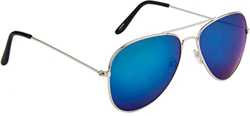 NuVew Mirrored Aviator Unisex Sunglasses - (Color Variants Availa...