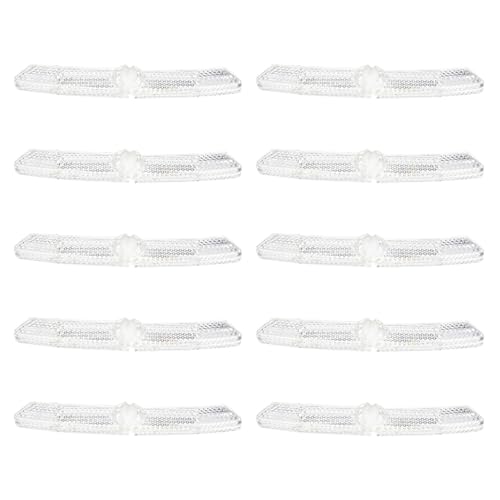 QUMIIRITY 10個 バイクホイール反射板 夜間 強化 自転車スポーク用高輝反光片 耐久性 雨天対応 街乗り 山道対応