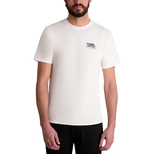 T-shirt Karl Lagerfeld homme col rond manches courtes mode été