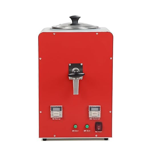 110V Agar Gel Mixer Duplicating Stirrer Machine Automatic Duplicating Heating and Mixing Machine Dental Lab Equipment Duplicating Machine for Melting and Mixing with Visible Window