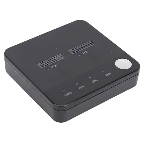 Duplicador de unidades ciciglow M.2 NVMe USB 3.2 20Gbps doble bahía miniatura 1