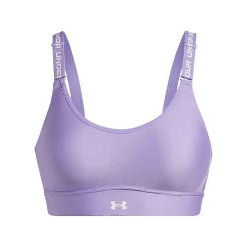Image of Under Armour Women's Armour Mid Heathered Sports Bra