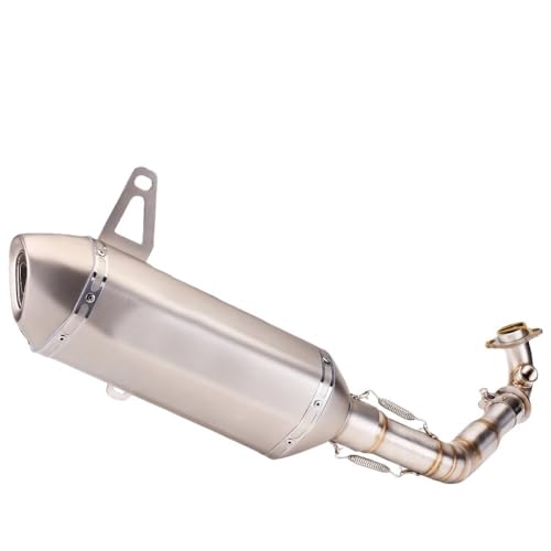 Silencieux d'échappement 51 mm avec tube de liaison avant moto pour GTS300
