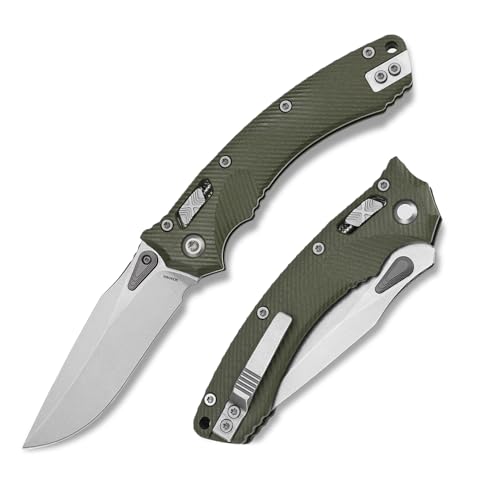 Folding Pocket Knife for Men M390 Steel Outdoor EDC Knife with Cr...