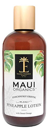 Maui Organics Intense Moisturizing Exoitc Lotion, Maui Pineapple, 8.5 Ounce