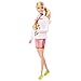 Barbie Olympic Games Tokyo 2020 Sport Climber Doll with Uniform, Tokyo 2020 Jacket, Medal, Harness, Weight and Climbing Clips for Ages 3 and Up
