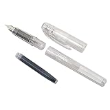 PLATINUM Preppy Füllfederhalter Crystal Fine, PSQC-400#4 F, 1 Stück (1er Pack)