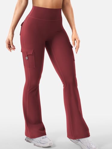 Image of YEOREO CoreFlex Women Workout Flare Leggings
