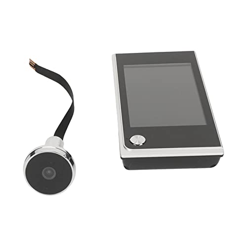 Receptor digital para puerta con pantalla color LCD de 3.5 pulgadas, sensor industrial OV y cámara de 1 megapíxel, ángulo amplio de 120°