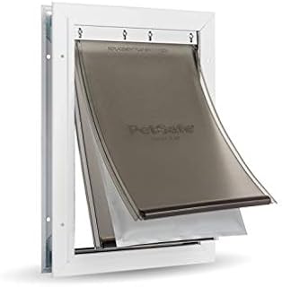 PetSafe Most Energy Efficient Pet Door Extreme Weather Aluminum Cat and Dog Door
