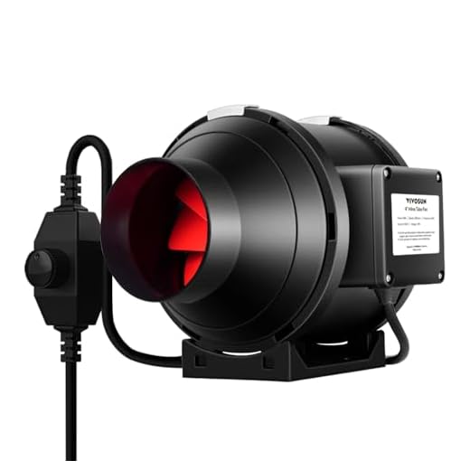 calimaero INLINE Abluftventilator 100mm Rohrventilator mit Rückstauklappe Badlüfter Growbox 130 m³/h, 12Watt / 34dB / spritzwasserfest/Kunststoff 10 VIVOSUN Rohrventilator 100mm, 323m³/h EC-Motor leiser Rohrlüfter, Abluftventilator mit Geschwindigkeitsregler, R4 Rohrventilator für Growbox, Growzelt und Gewächshaus Hydrokultur