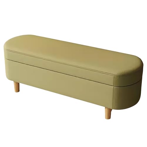 Banc de rangement entrée rembourré coffre de rangement gris clair 100 cm bout de lit salon