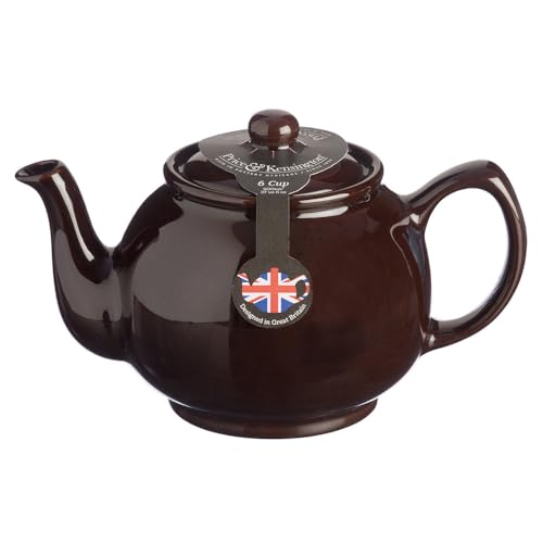 Miniatura 3 de Precio Y Kensington Rockingham Tetera De 10 Tazas, Color Marrón