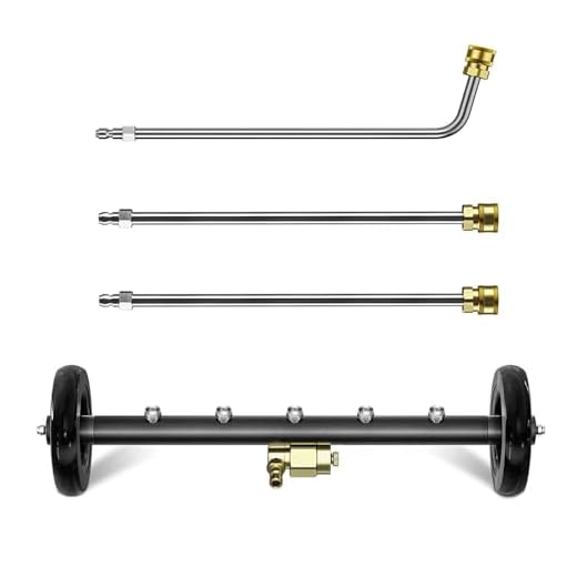 Large Undercarriage Pressure Washer Attachment