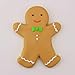 Happy Gingerbread Man Cookie Cutter, Large 5.25