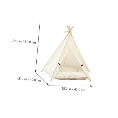 Maisonnette petite taille pour chat Veemoon lavable avec son abri portable - 3