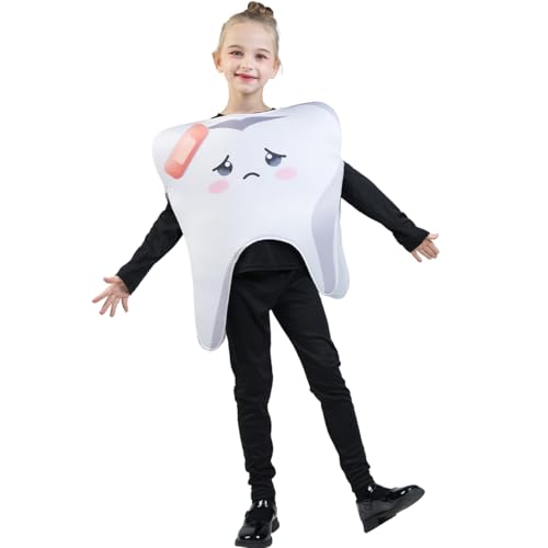 KalcyKizz déguisement dent enfant Halloween costume famille