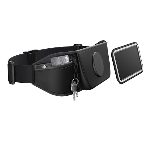 Ceinture pour smartphone rando et running Shapeheart avec pochette sport étanche amovible