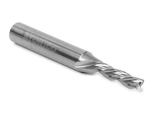 Image of YONICO Downcut Router Bits Spiral 3 Flute Solid Carbide CNC End Mill 5 /32-Inch Dia. 1 /4-Inch Shank 32312-SC