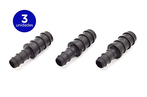 S&M 540363 Reduziermuffe, 16 x 12 mm, Schwarz, 3 Stück