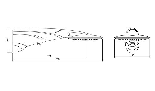 Ducha Advanced Turbo Multitemperaturas 127V 5500W, Lorenzetti, 7510524, Branco, Pequeno