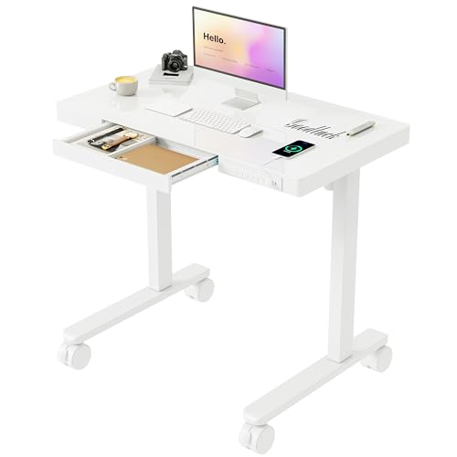 Monomi 35 Adjustable Standing Desk with Storage