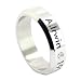 Fanstown Irwin Handmade Titanium Birthday Ring Necklace