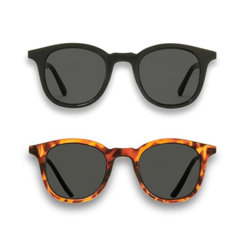 Image of proSPORT Full Lens Reading Sunglasses for Men & Women, Lightweight UV400 Protection, Non-Bifocal Sun Readers +1.00 to