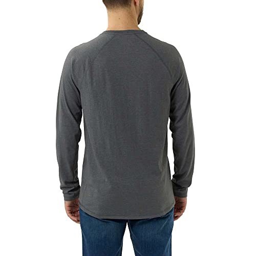 Carhartt mens Force Relaxed Fit Midweight Long Sleeve Pocket T-shirt Force Relaxed Fit Midweight Long Sleeve Pocket T-Shirt (pack of 1)