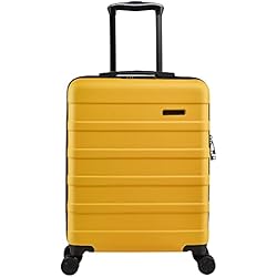 Maletas Rimowa Baratas Cabin Max Anode 40l 55x40x20cm Maleta de Mano para Equipaje. Ligera, Carcasa Dura, 4 Ruedas, Cerradura de combinación (55 x 40 x 20 cm, Amarillo Tuscana)