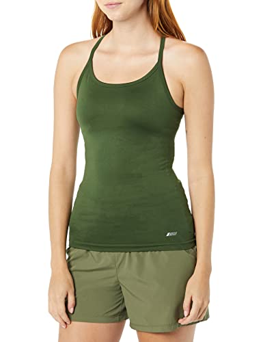 Amazon Essentials Damen Nahtloses Aktiv-Tanktop mit Ringerrücken und...