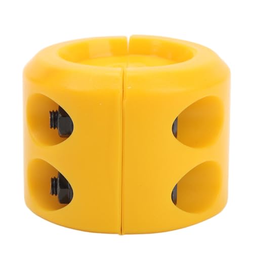 Seilwinden-Hakenstopper, Gummi-Windenhaken-Stopper mit Sechskantschlüssel, Seilwinden-Stopper aus Gummi, Robuster Seilhaken für ATV, UTV, SUV, ORV, LKW (YELLOW)