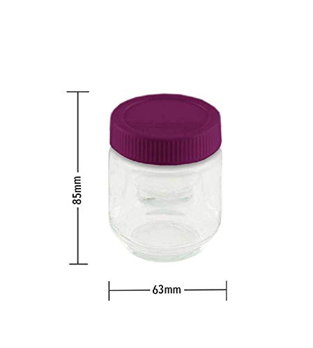 LITTLE BALANCE 8539 Barattoli di Yogurt, Vetro