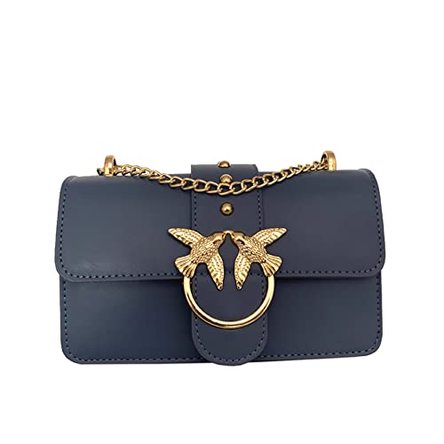Golden Double Swallow Handbag Crossbody Bag PU Environmental Protection Leather New Lucky Design