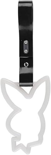 Miniatura 2 de Q1-TECH, JDM Tsurikawa Ring Japonés Subway Train Bus Car Handle en Forma de CONEJO Correa de Mano Anillos de Advertencia Parachoques Trasero