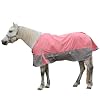 LEAFOREST 1200D Horse Blanket Waterproof Breathable Turnout (no Filling) Standard Neck Horse Sheet Pink Grey 78IN